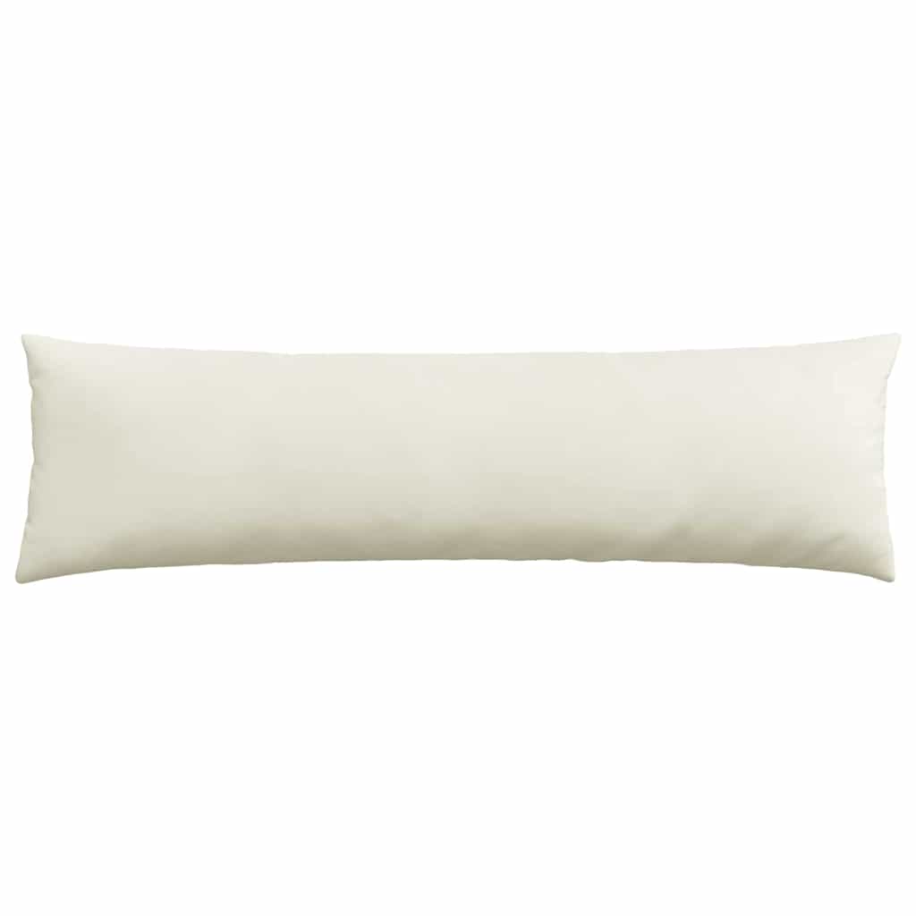 Sofakissen 2 Stück Creme 145 x 40 cm Cordstoff