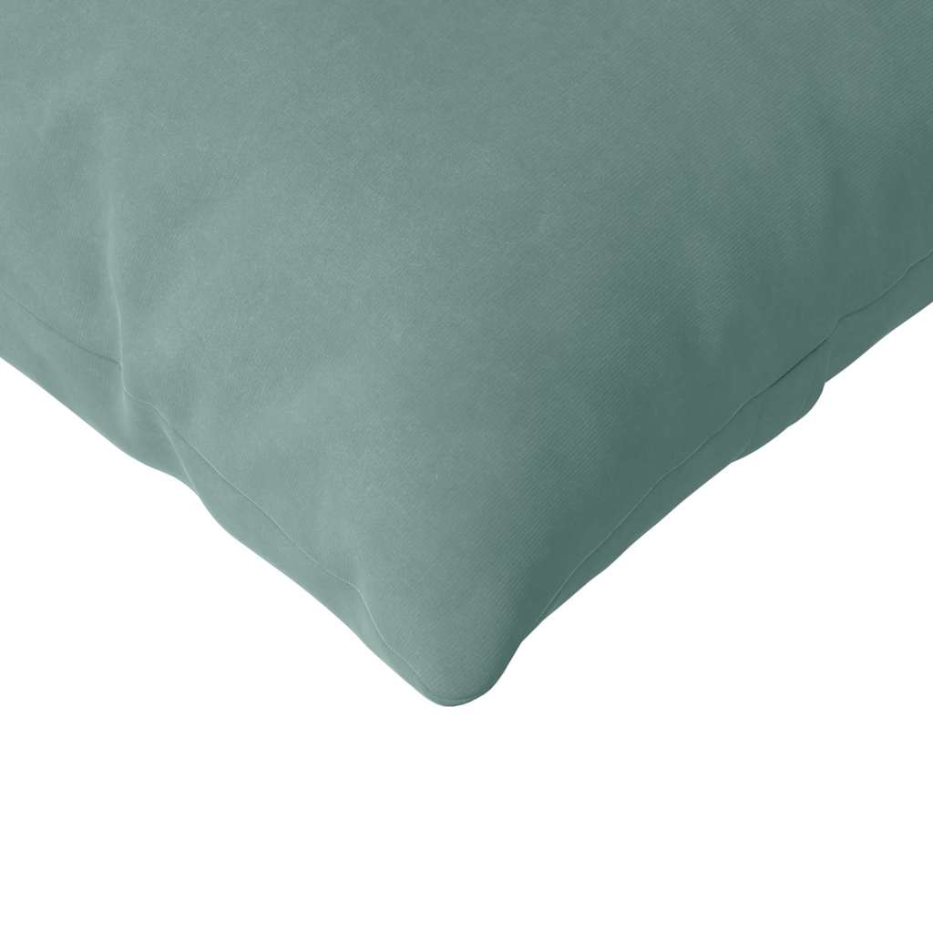 Sofakissen 2 Stück Meergrün 145 x 40 cm Cordstoff