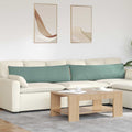 Sofakissen 2 Stück Meergrün 145 x 40 cm Cordstoff