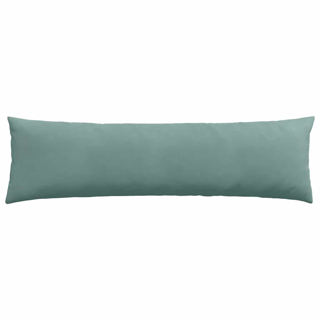 Sofakissen 2 Stück Meergrün 145 x 40 cm Cordstoff
