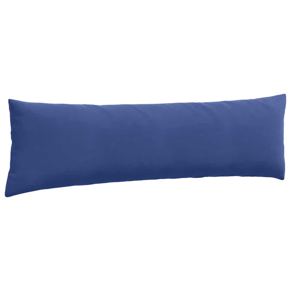 Sofakissen 2 Stück Polizeiblau 145 x 40 cm Cordstoff
