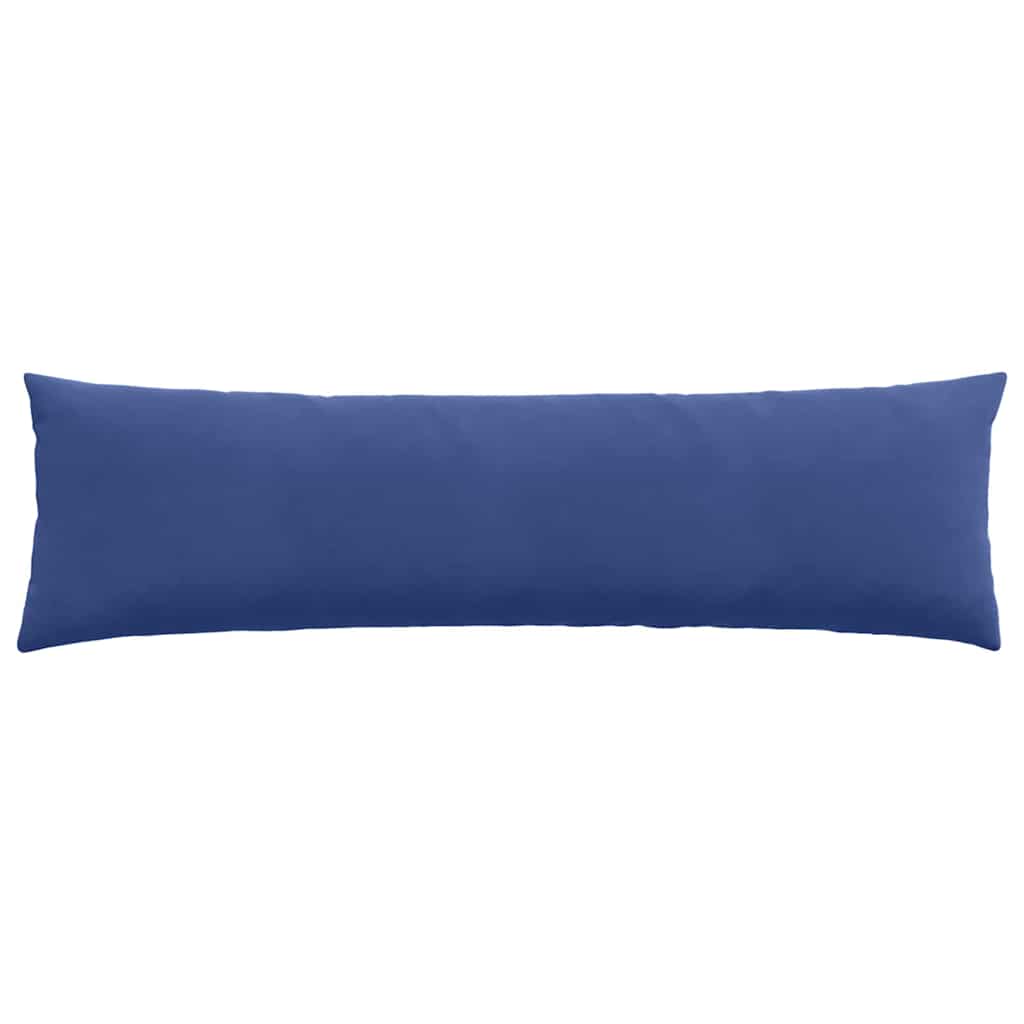 Sofakissen 2 Stück Polizeiblau 145 x 40 cm Cordstoff