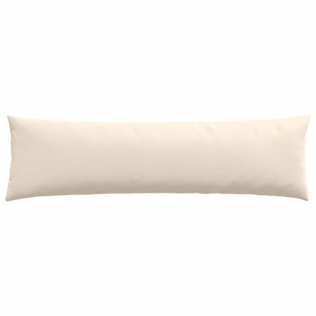 Sofakissen 2 Stück Beige 145 x 40 cm Stoff