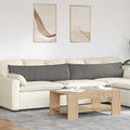 Sofakissen 2 Stück Hellgrau 145 x 40 cm Cordstoff