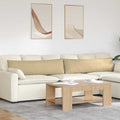 Sofakissen 2 Stück Grau-Grün 145 x 40 cm Cordstoff