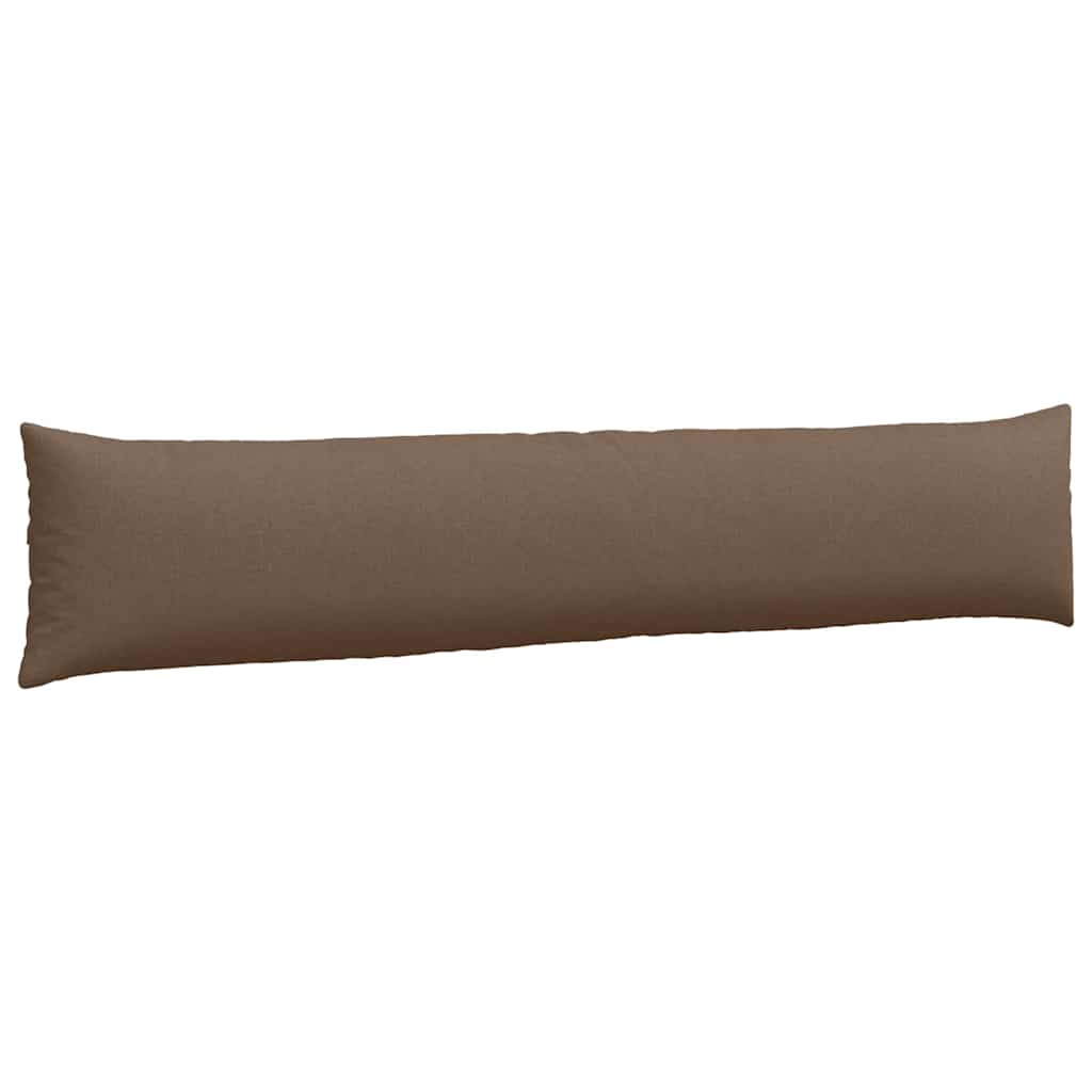 Sofakissen 2 pcs Braun 200 x 40 cm Stoff