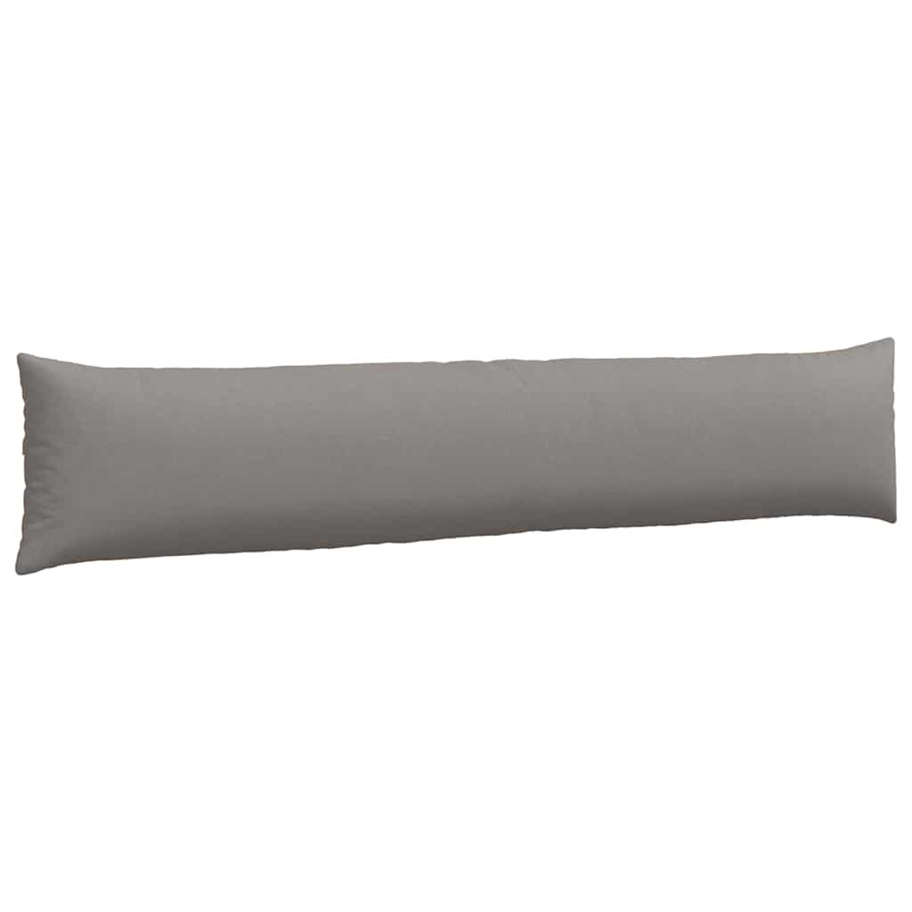 Sofakissen 2 pcs Taupe 200 x 40 cm Stoff
