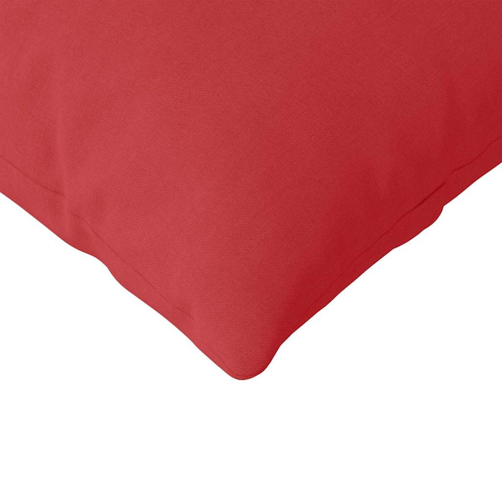 Sofakissen 2 pcs Rot 200 x 40 cm Stoff