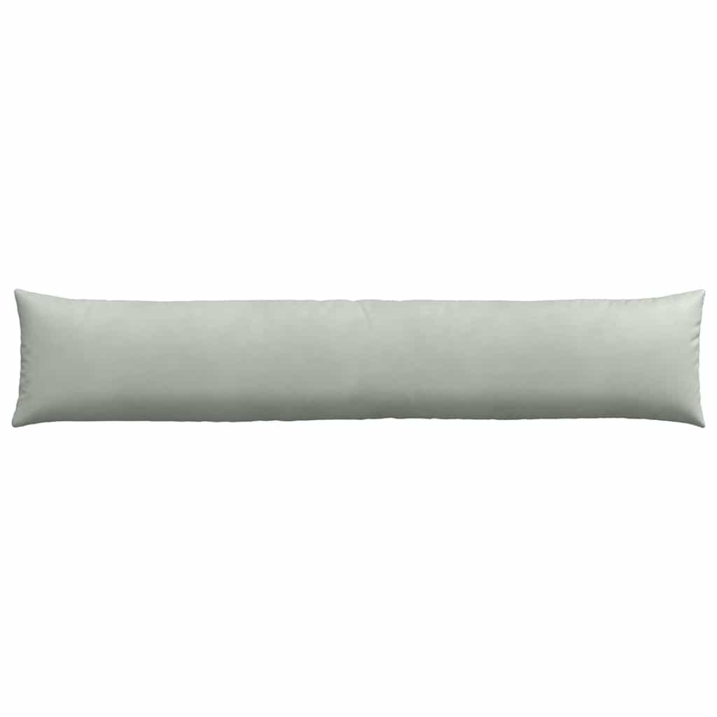 Sofakissen 2 Stück Hellgrau 200 x 40 cm Cordstoff