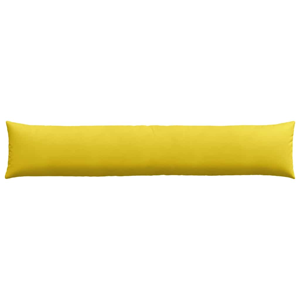 Sofakissen 2 Stück Gelb 200 x 40 cm Cordstoff