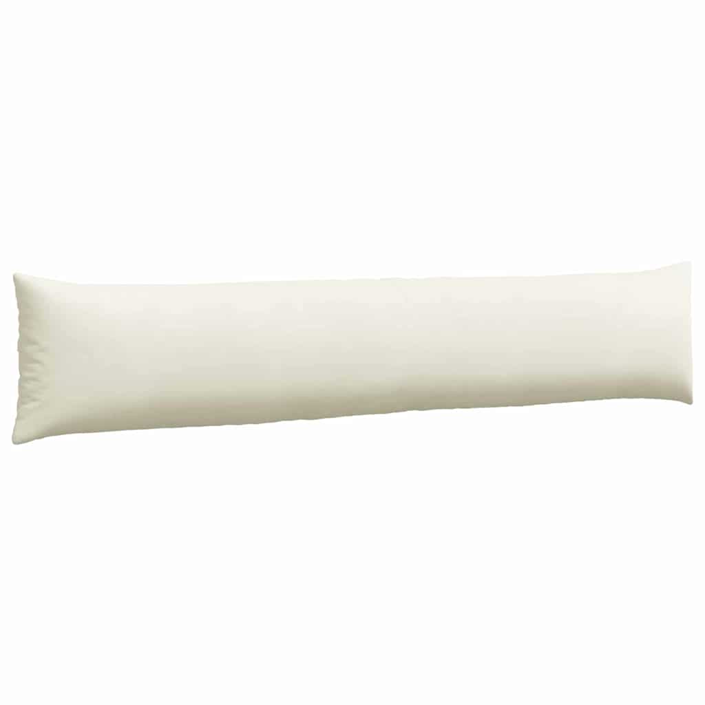 Sofakissen 2 Stück Creme 200 x 40 cm Cordstoff
