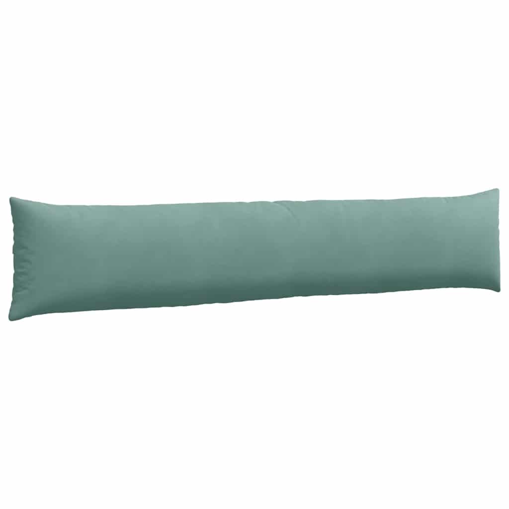 Sofakissen 2 Stück Meergrün 200 x 40 cm Cordstoff