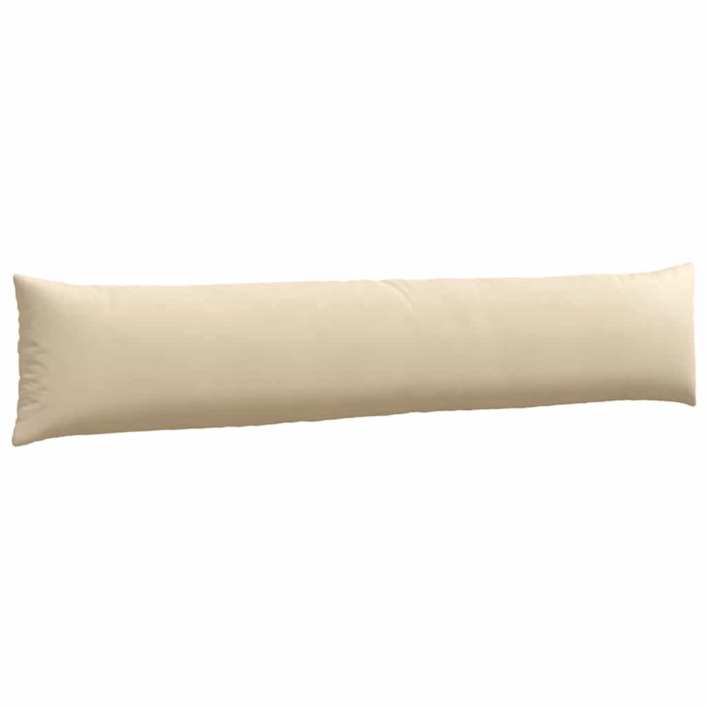 Sofakissen 2 Stück Creme 200 x 40 cm Stoff