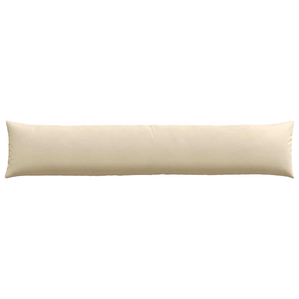 Sofakissen 2 Stück Creme 200 x 40 cm Stoff