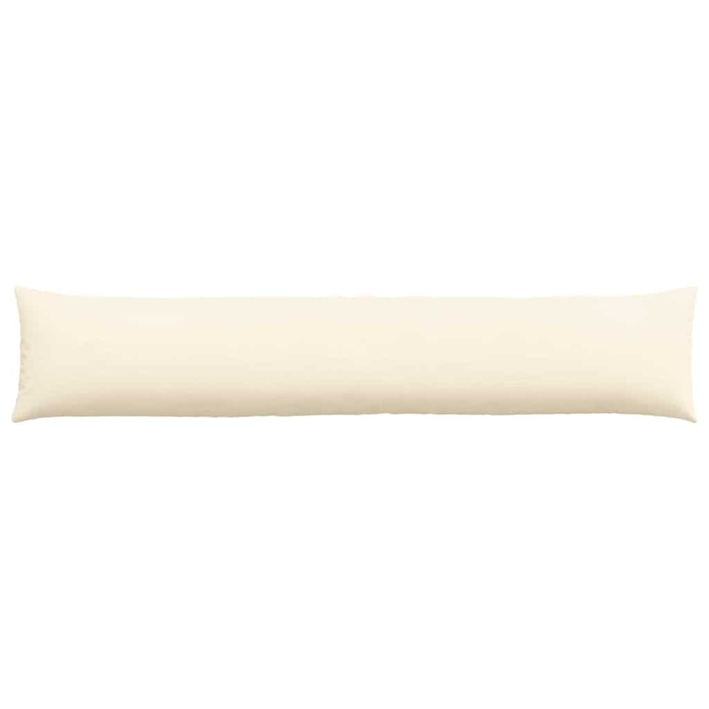 Sofakissen 2 Stück Creme 200 x 40 cm Cordstoff