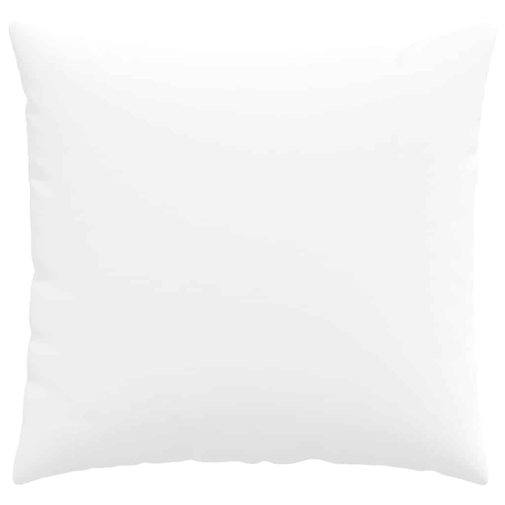 Sofakissen 2 pcs Weiß 45 x 45 cm Stoff