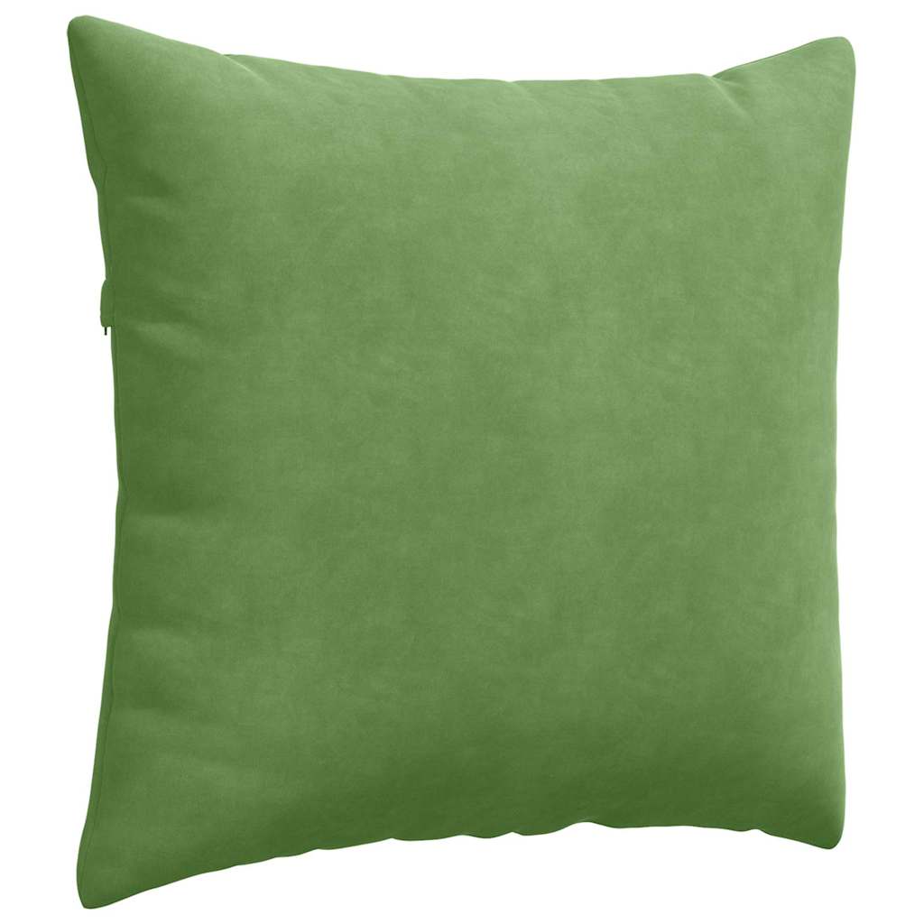 Sofakissen 2 Stück Hellgrün 45 x 45 cm Cordstoff