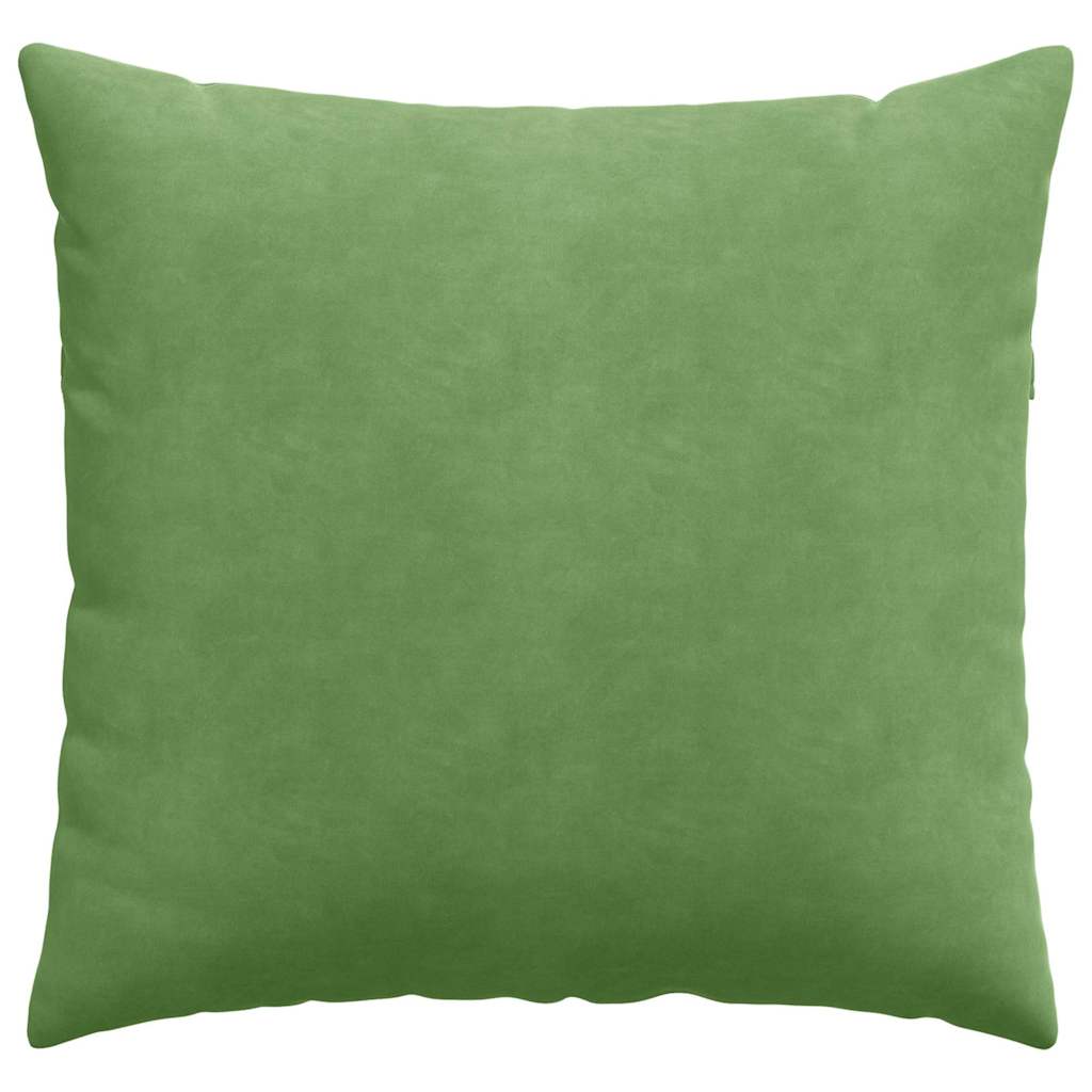 Sofakissen 2 Stück Hellgrün 45 x 45 cm Cordstoff