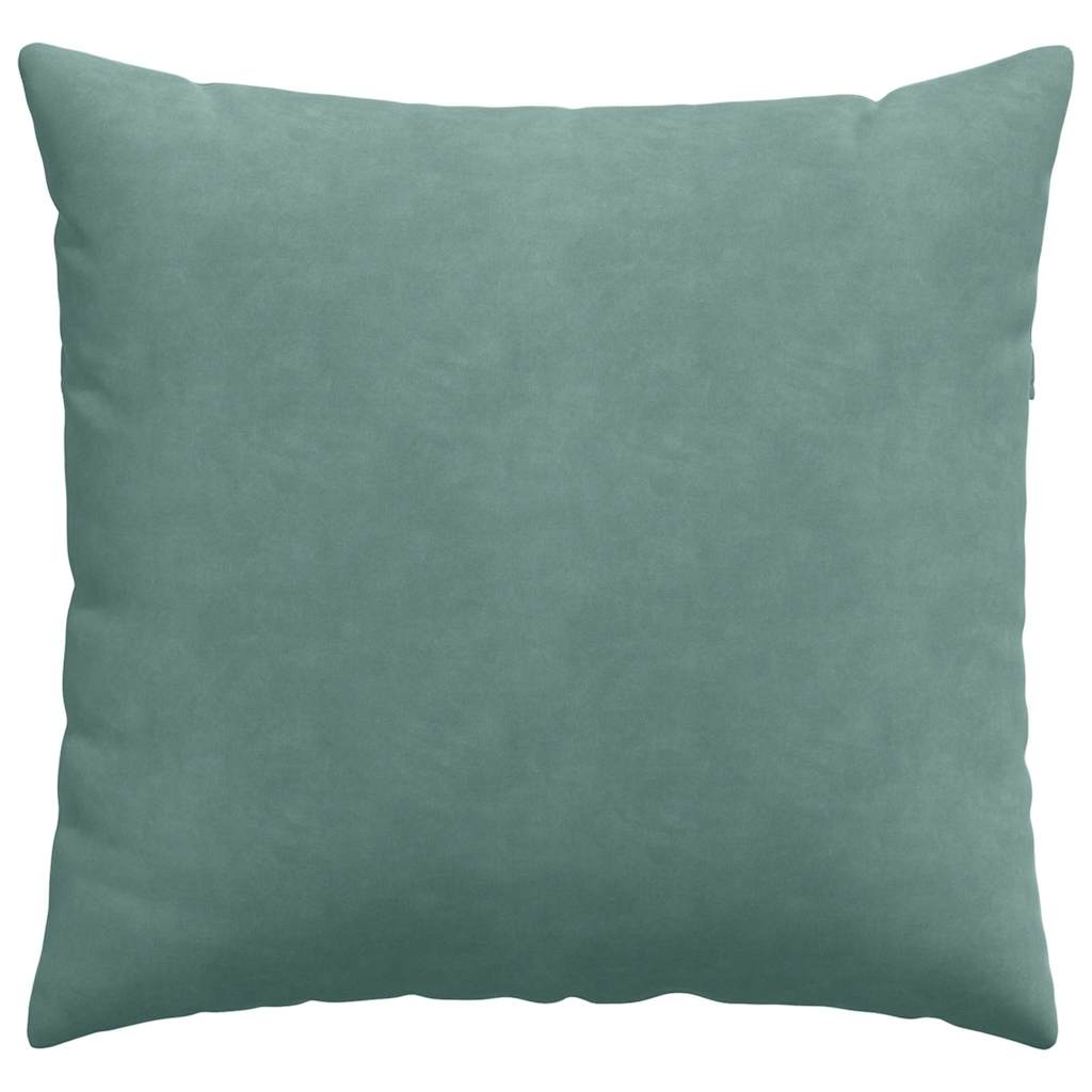 Sofakissen 2 Stück Meergrün 45 x 45 cm Cordstoff