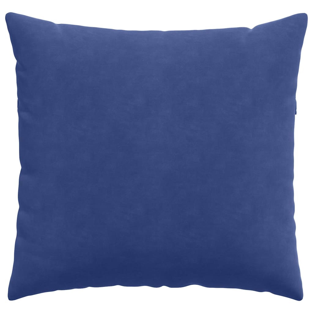 Sofakissen 2 Stück Polizeiblau 45 x 45 cm Cordstoff