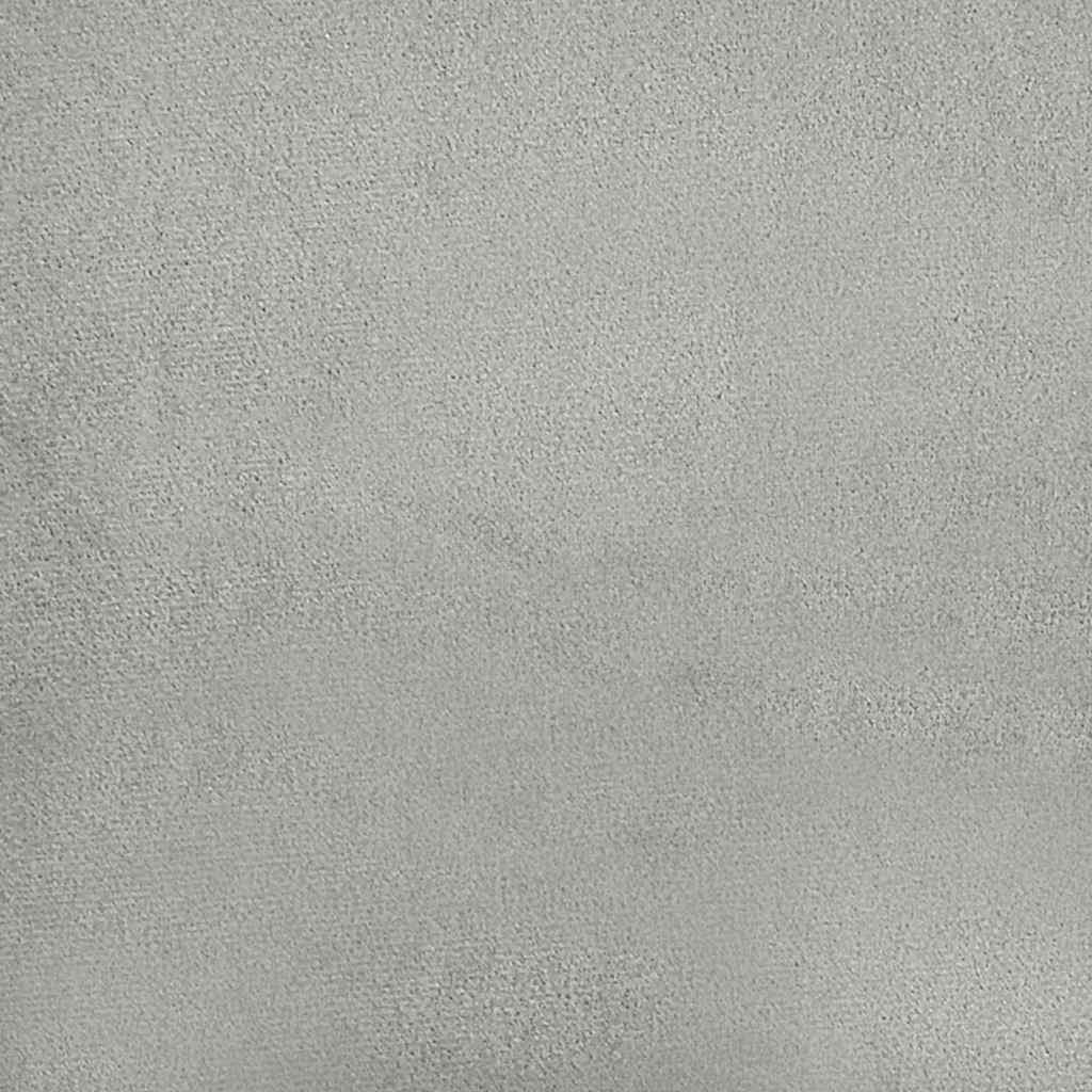 Sofakissen 2 Stück Hellgrau 45 x 45 cm Stoff
