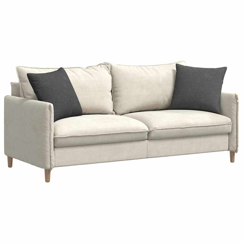 Sofakissen 2 Stück Dunkelgrau 45 x 45 cm Cordstoff