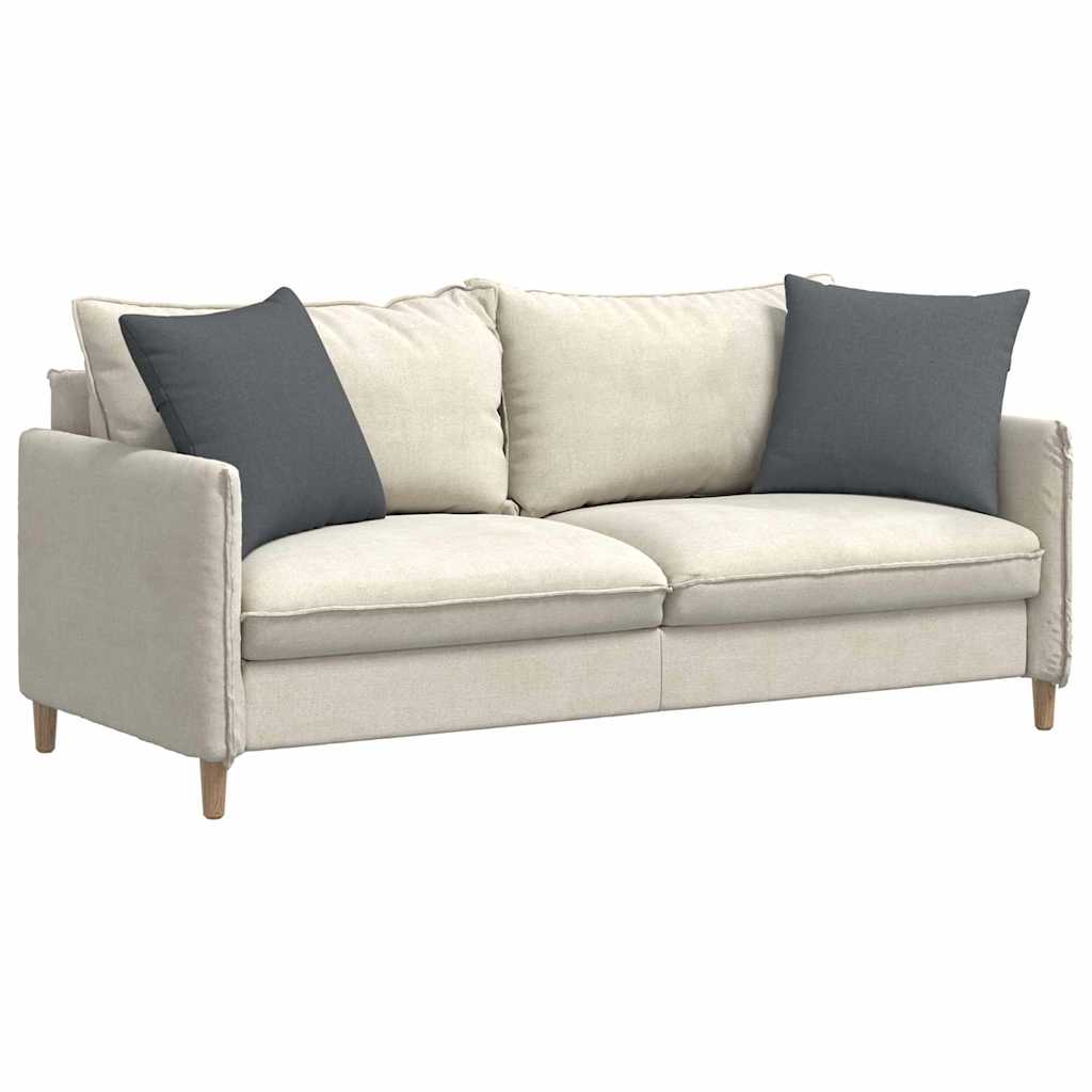 Sofakissen 2 pcs Dunkelgrau 50 x 50 cm Stoff