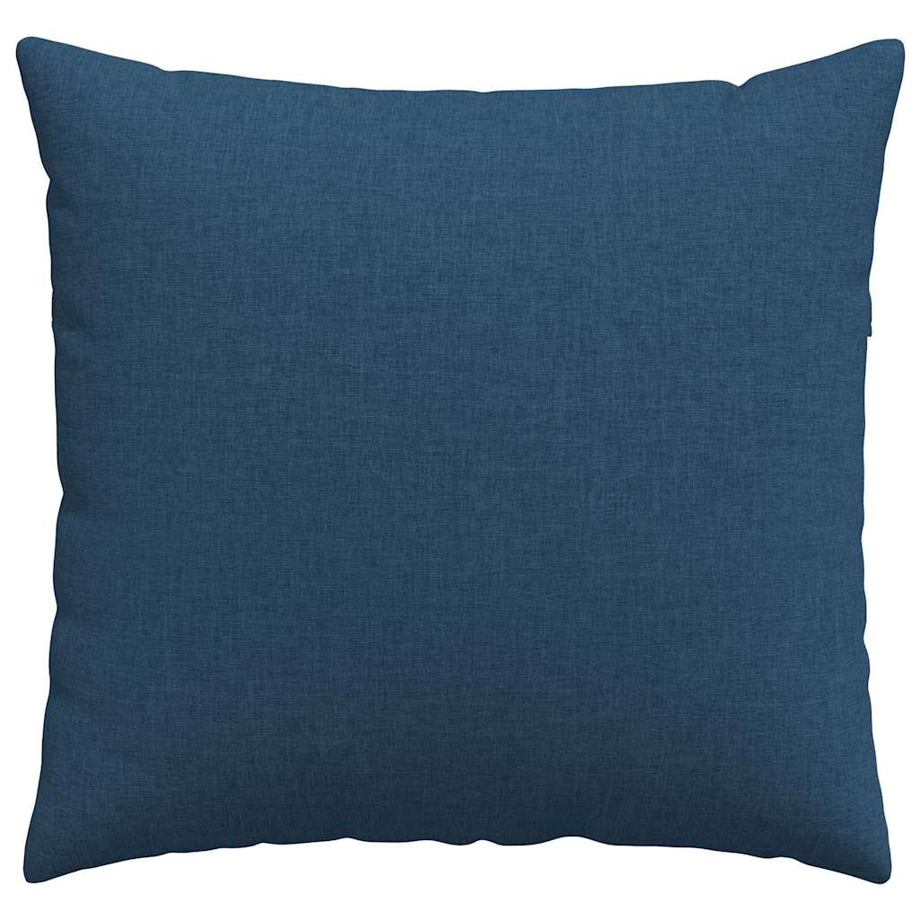 Sofakissen 2 pcs Blau 50 x 50 cm Stoff