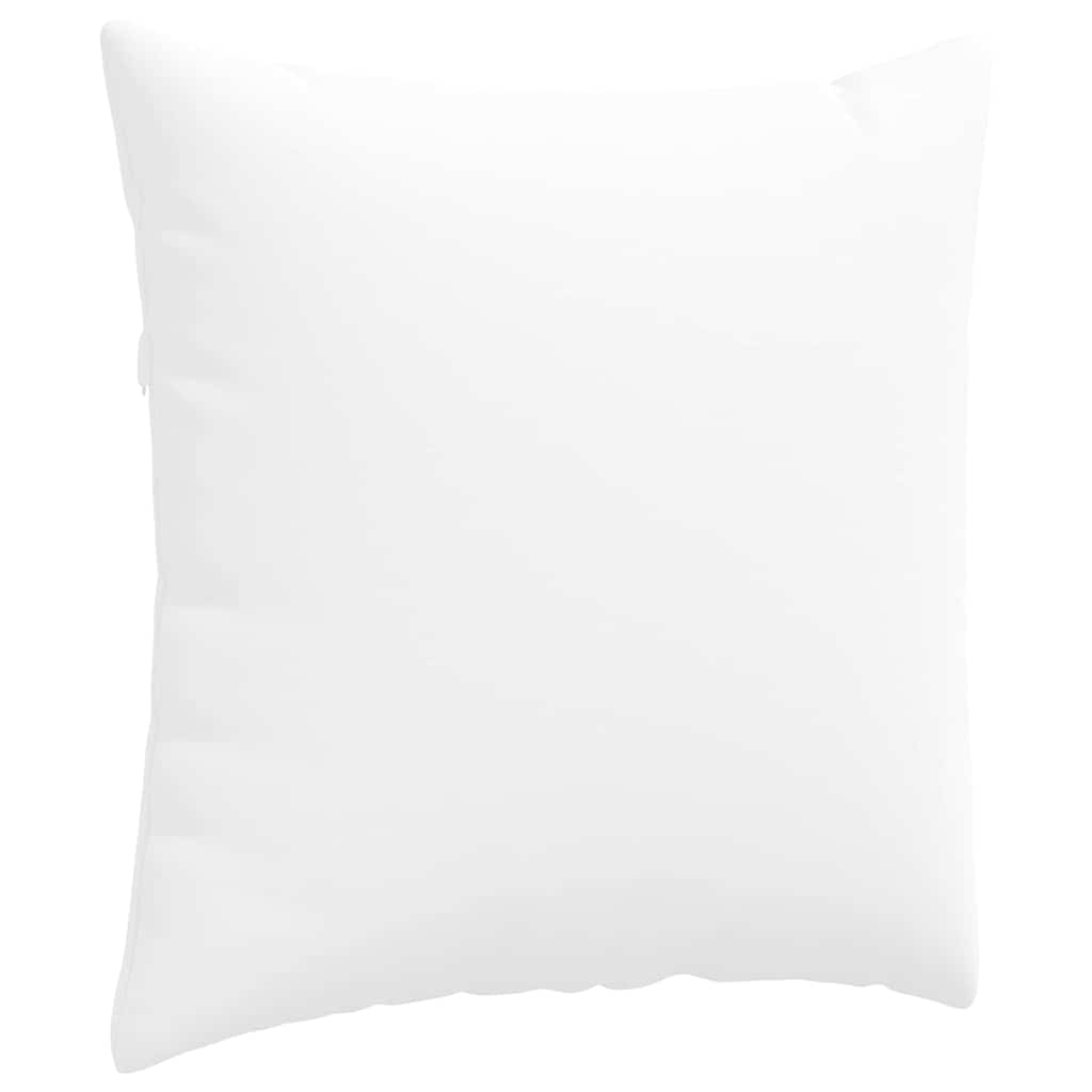 Sofakissen 2 pcs Weiß 60 x 60 cm Stoff