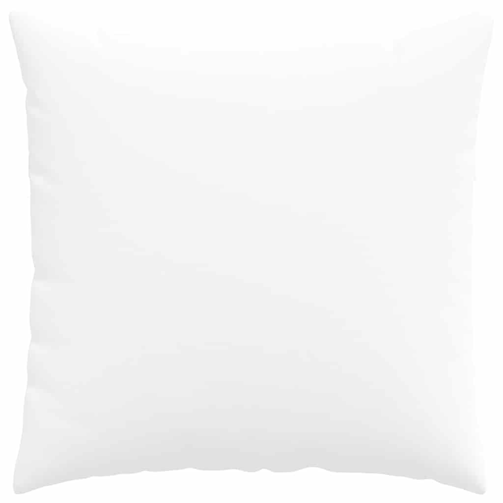 Sofakissen 2 pcs Weiß 60 x 60 cm Stoff