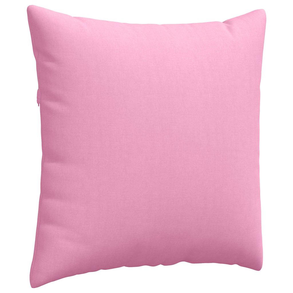 Sofakissen 2 pcs Rosa 80 x 80 cm Stoff