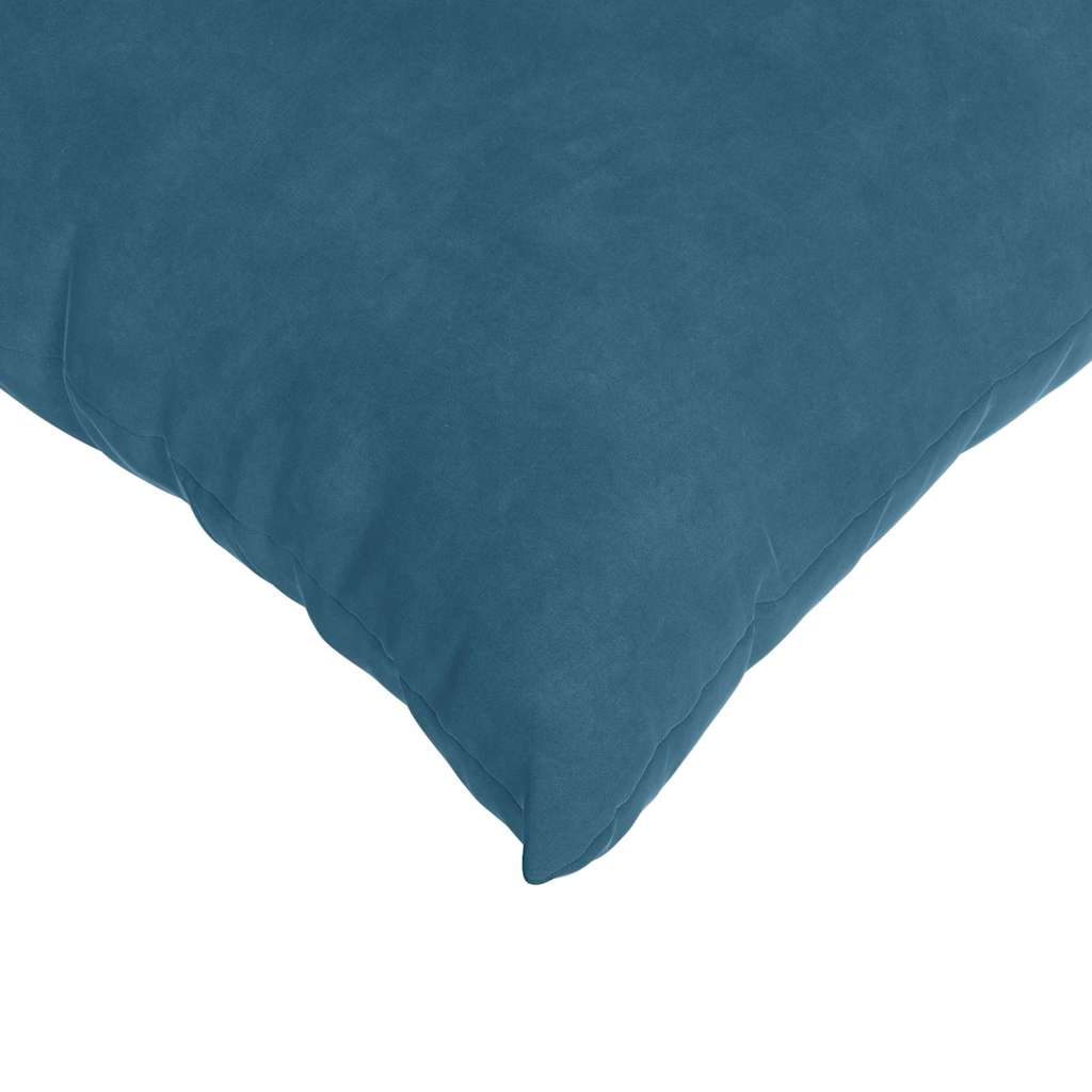 Sofakissen 2 Stück Blau 80 x 80 cm Cordstoff
