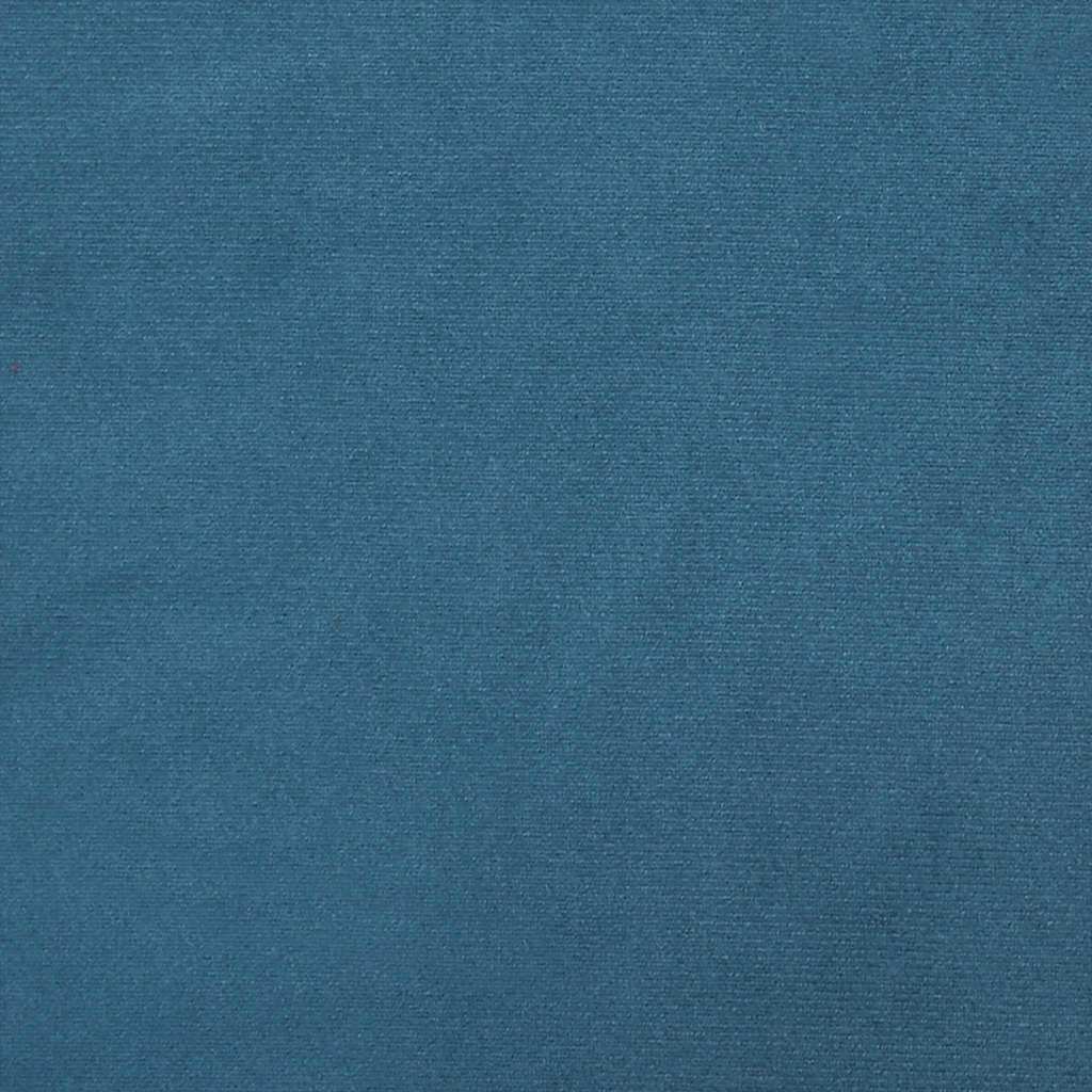 Sitzkissen 2 pcs Blau Ø30 x 13 cm Samt