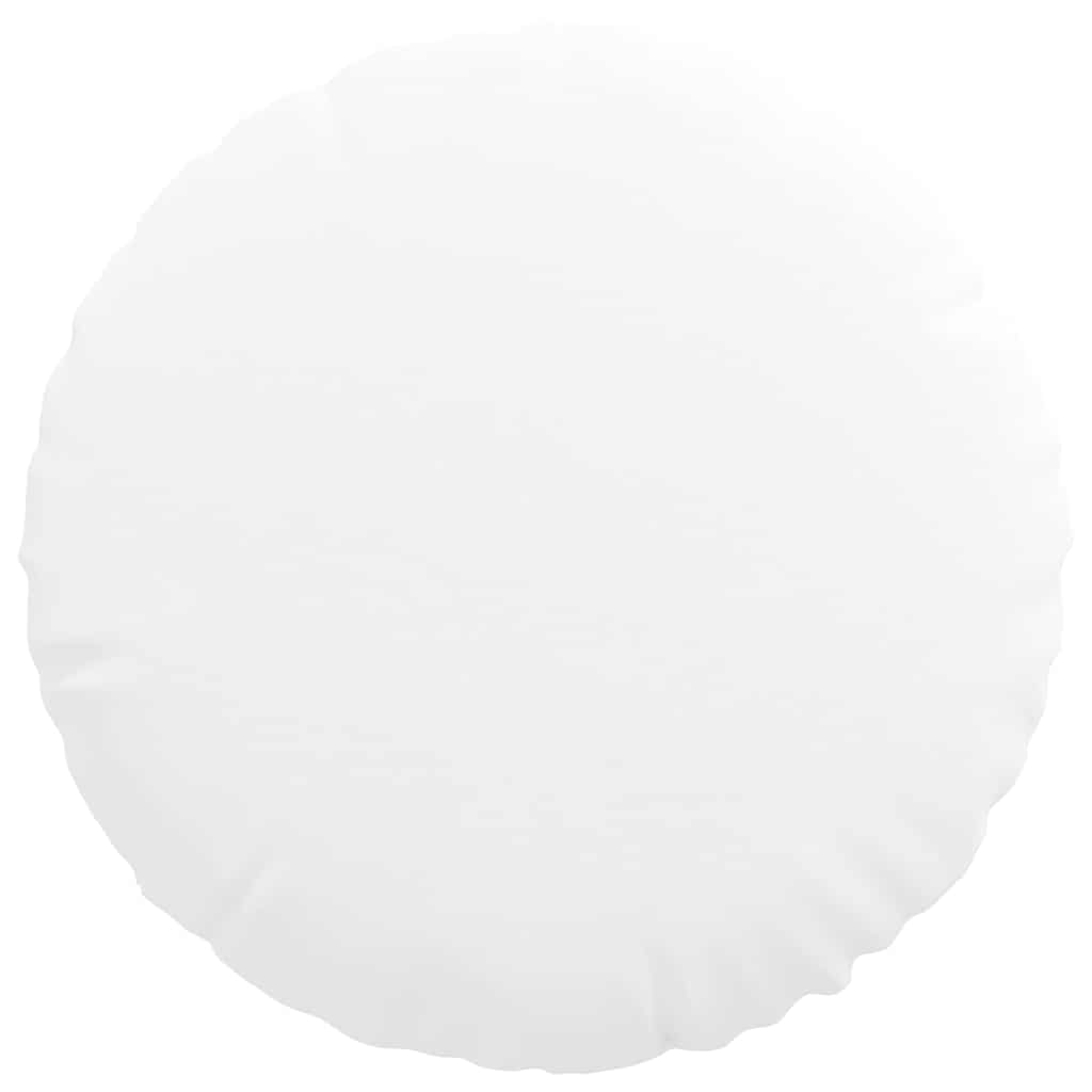 Sitzkissen 2 pcs Weiß Ø40 x 13 cm Stoff