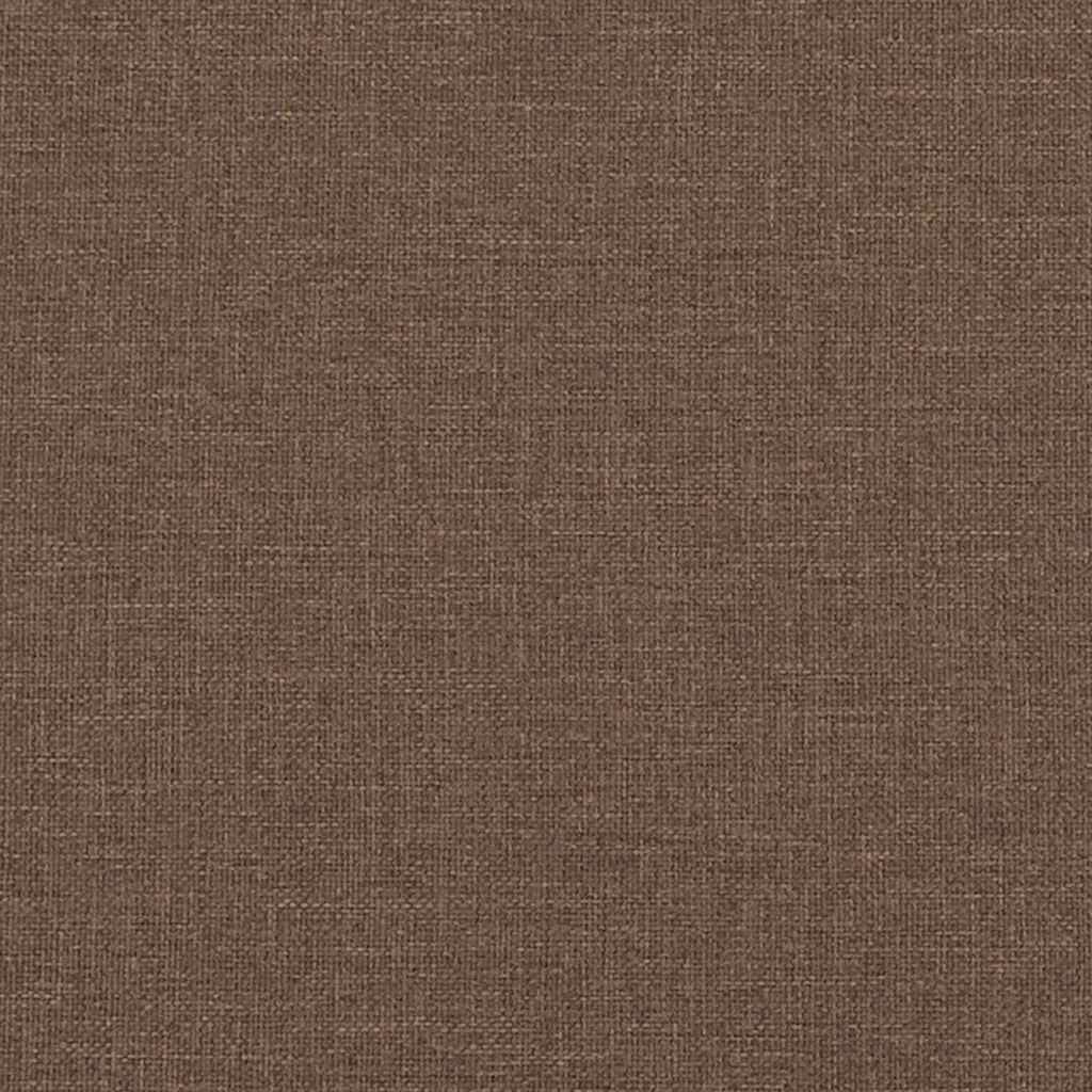 Sitzkissen 2 pcs Braun Ø50 x 19 cm Stoff