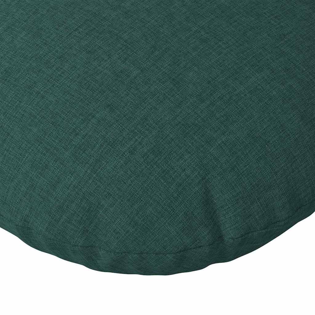 Sitzkissen 2 pcs Dunkelgrün Ø80 x 29 cm Stoff