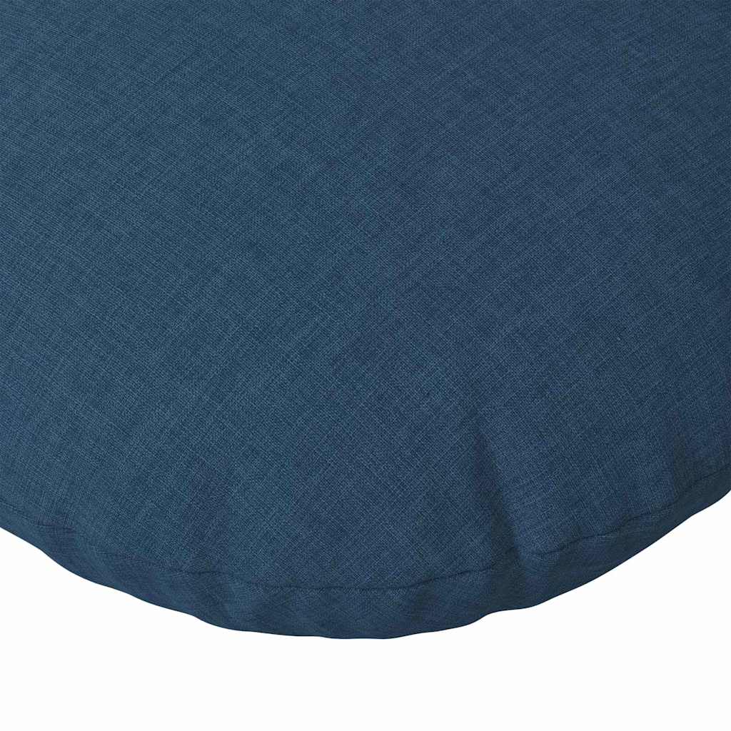 Sitzkissen 2 pcs Blau Ø80 x 29 cm Stoff