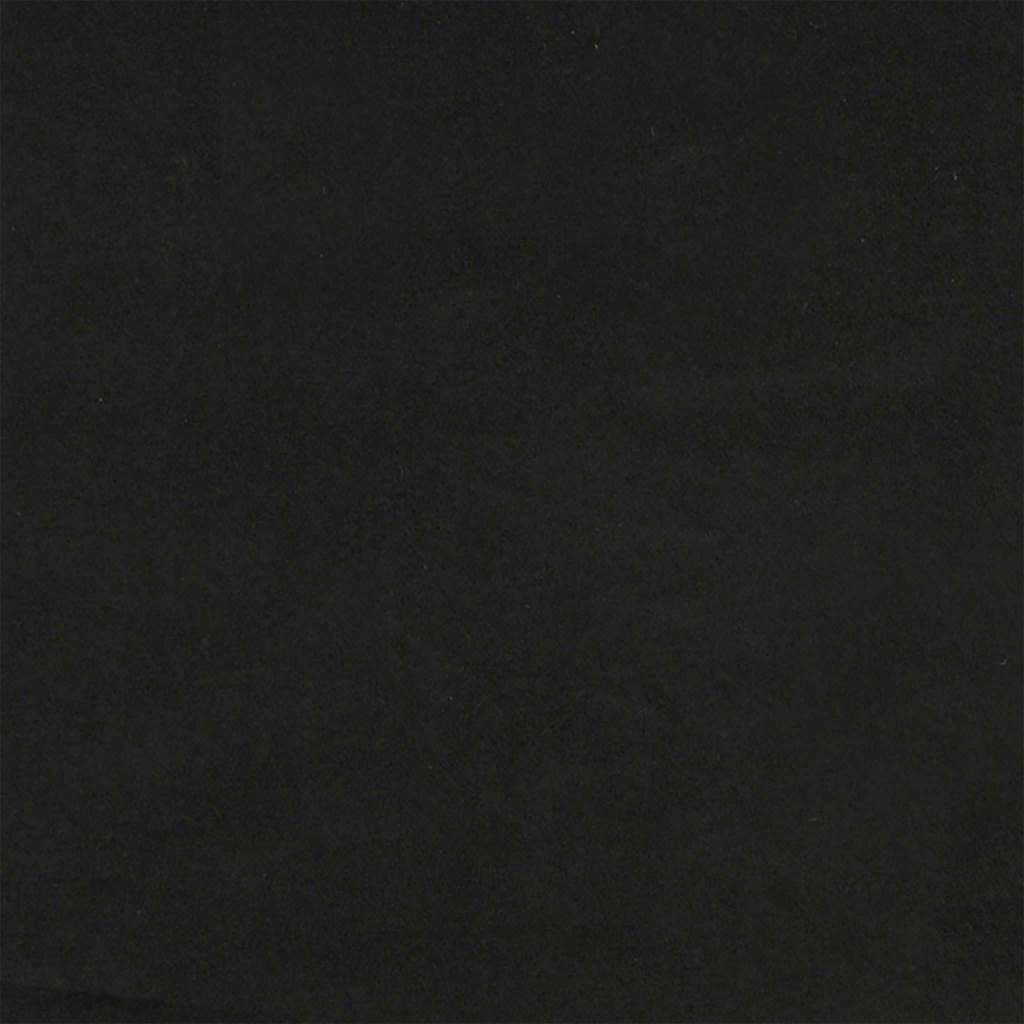 Sitzkissen 2 pcs Schwarz Ø 80 x 29 cm Samt
