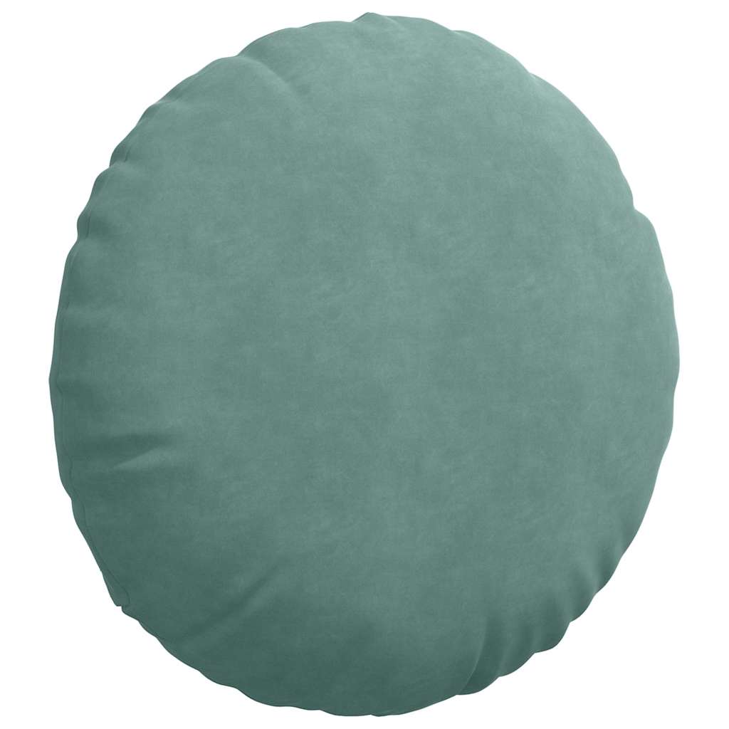 Sitzkissen 2 Stück Meergrün Ø 80 x 29 cm Samt