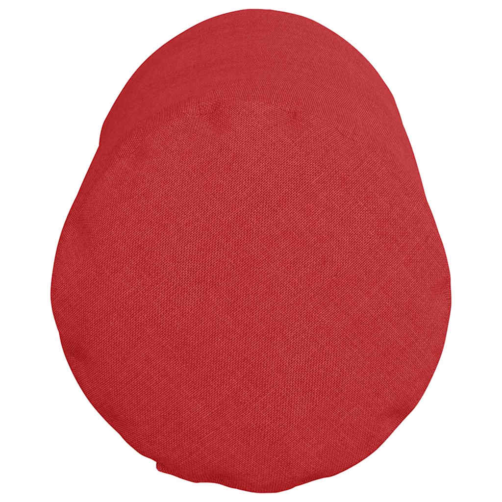 Bolsterkissen 2 Stück Rot Ø 15 x 40 cm Stoff