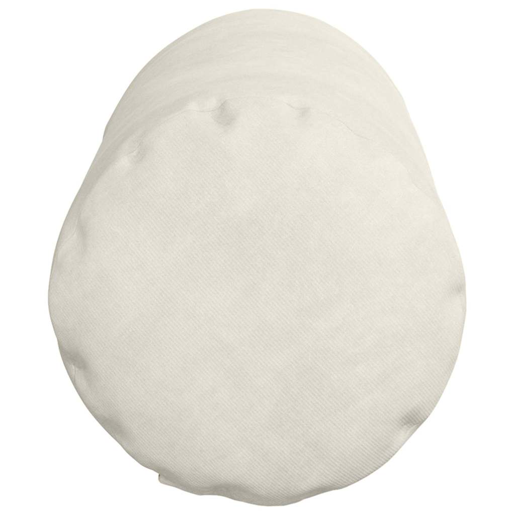 Bolsterkissen 2 Stück Creme Ø 15 x 40 cm Cordstoff