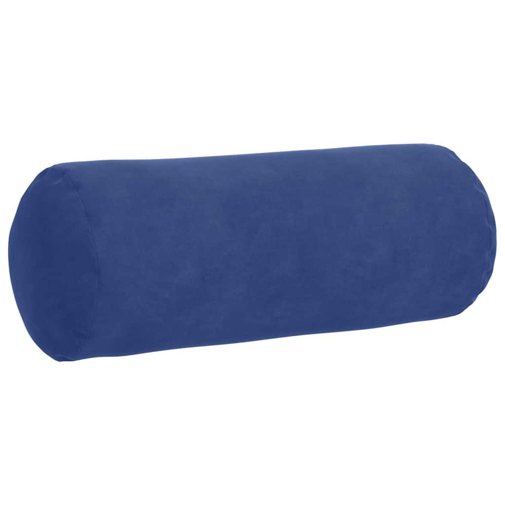 Bolsterkissen 2 Stück Polizeiblau Ø 15 x 40 cm Cordstoff