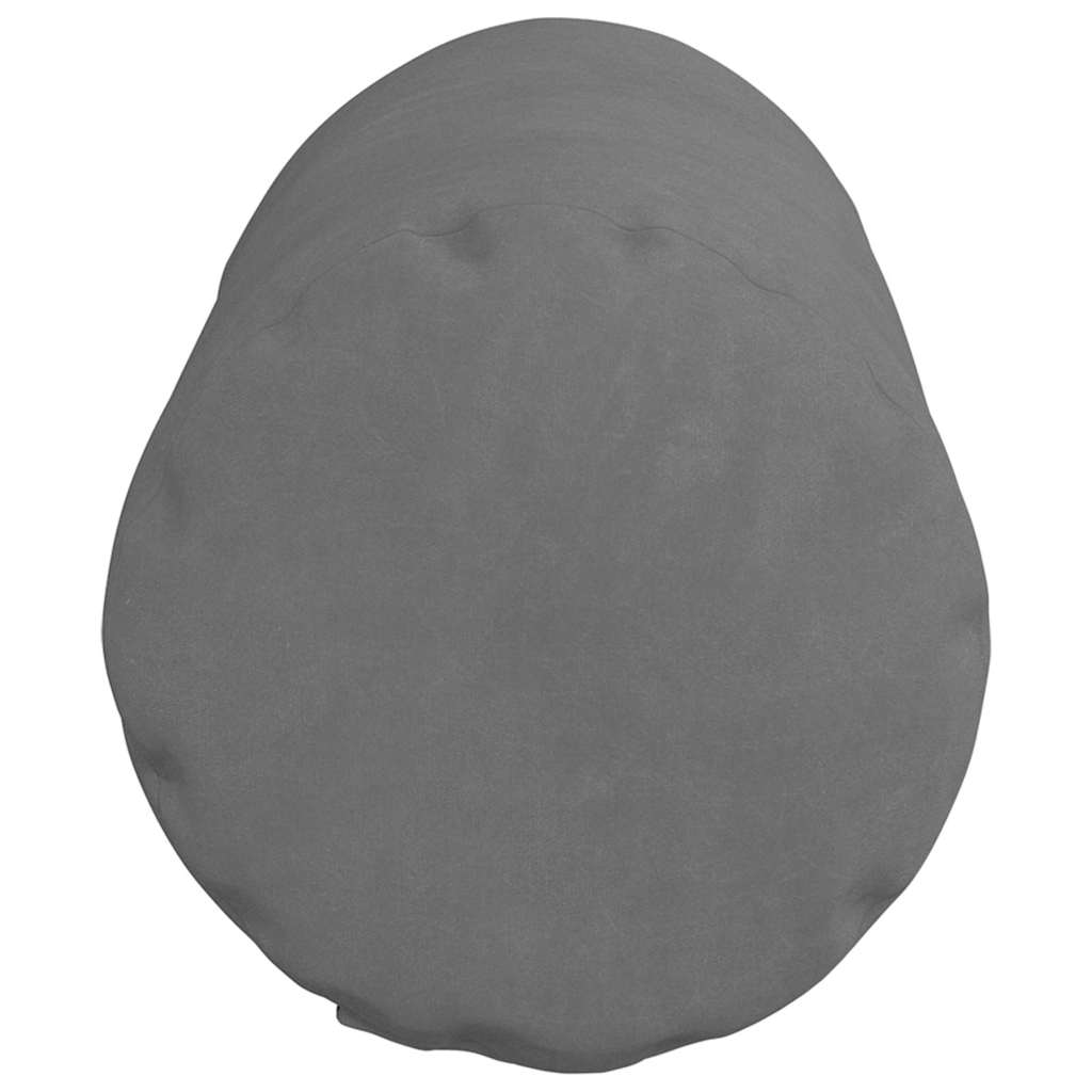 Bolsterkissen 2 Stück Dunkelgrau Ø 15 x 40 cm Mikrofaserstoff