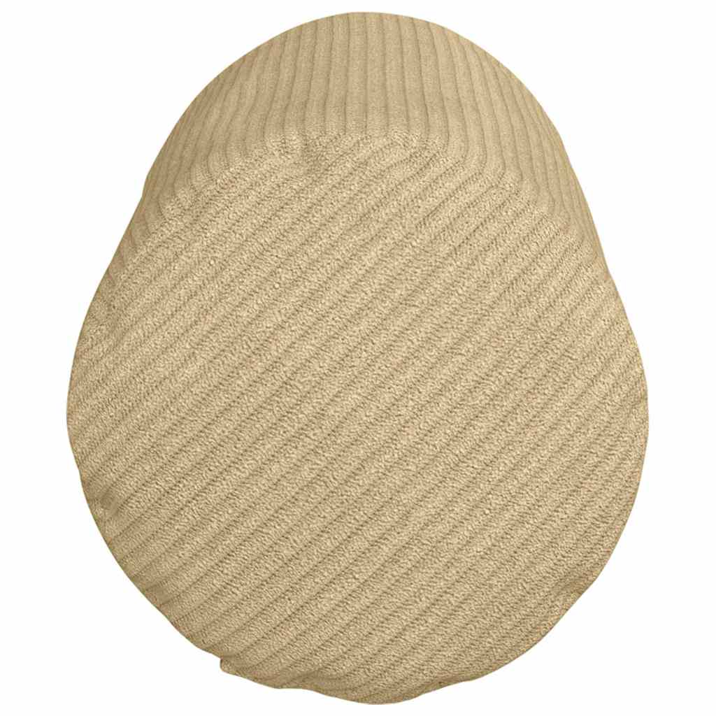 Bolsterkissen 2 Stück Grau-Grün Ø 15 x 40 cm Cordstoff