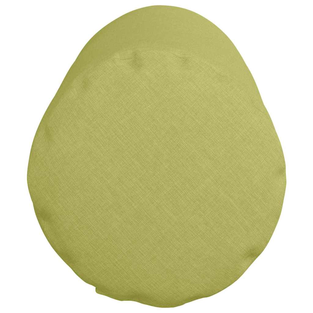 Bolsterkissen 2 Stück Hellgrün Ø 25 x 70 cm Stoff