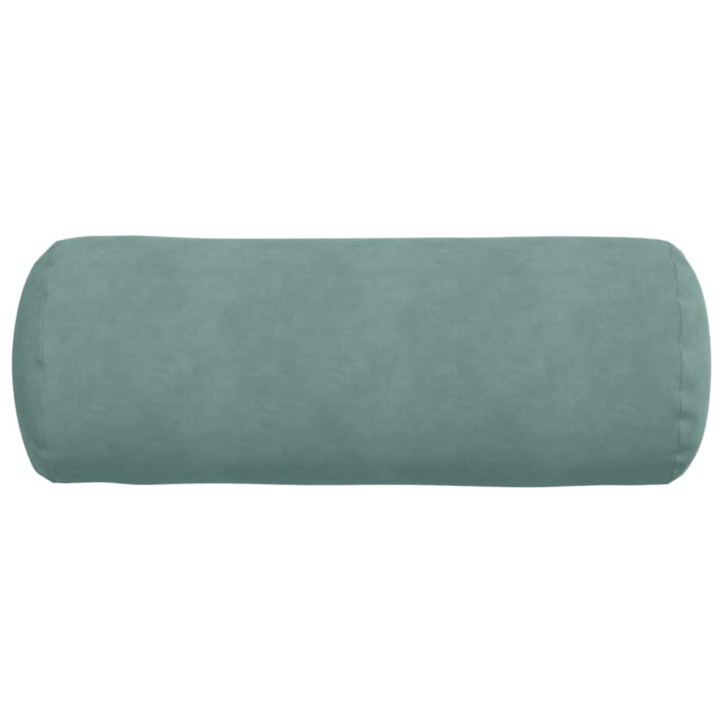 Bolsterkissen 2 Stück Meergrün Ø 25 x 70 cm Cordstoff