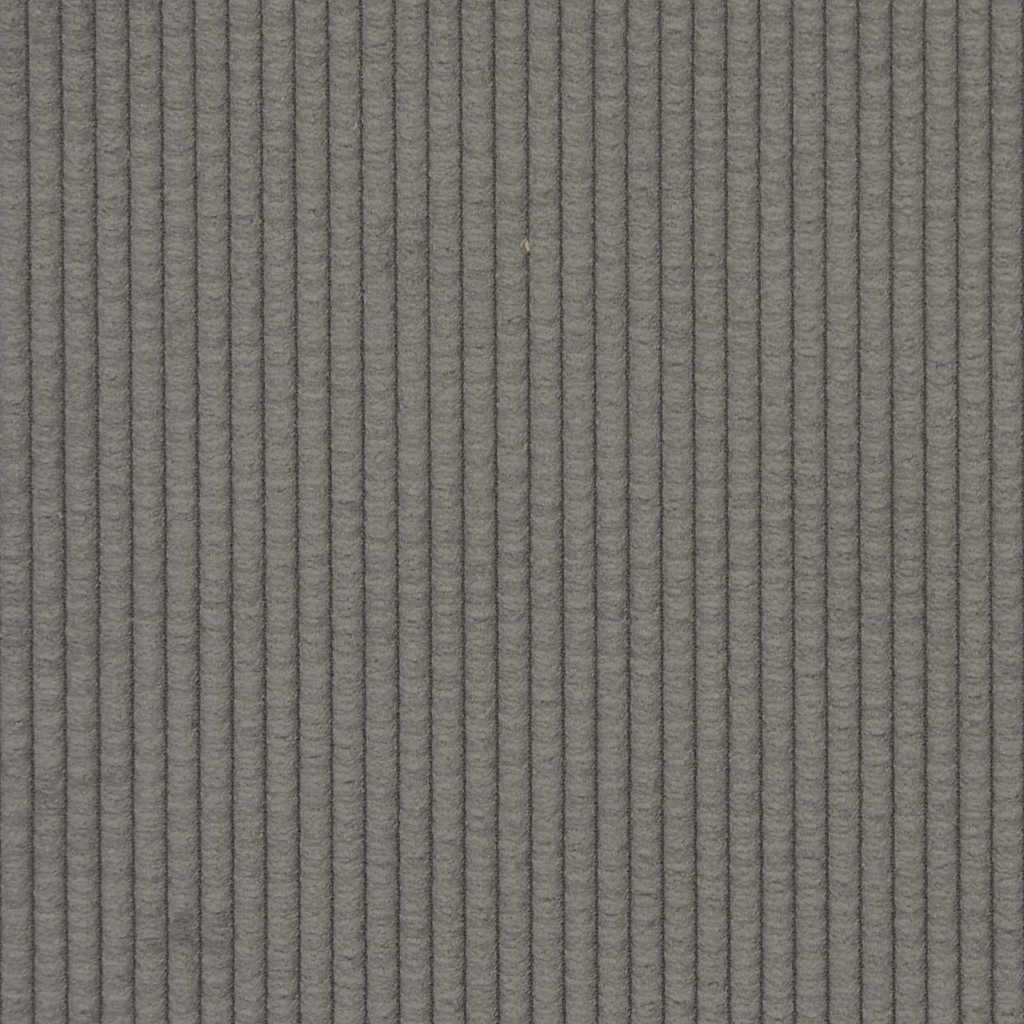 Bolsterkissen 2 Stück Hellgrau Ø 25 x 70 cm Cordstoff