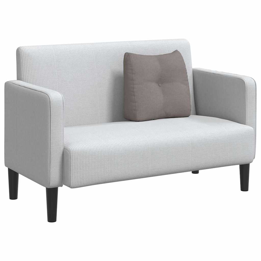 Rücken Kissen Taupe 45 x 24 x 50 cm Stoff