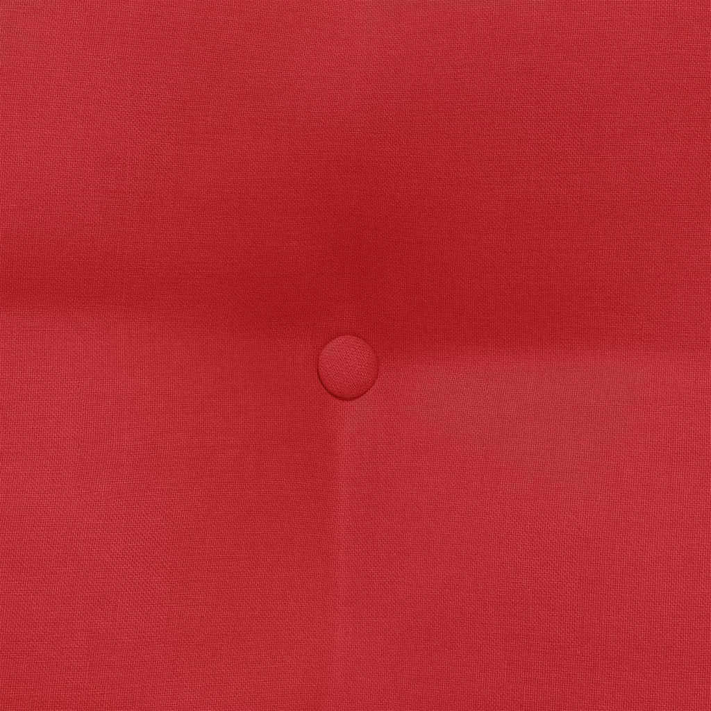 Rücken Kissen Rot 45 x 24 x 50 cm Stoff