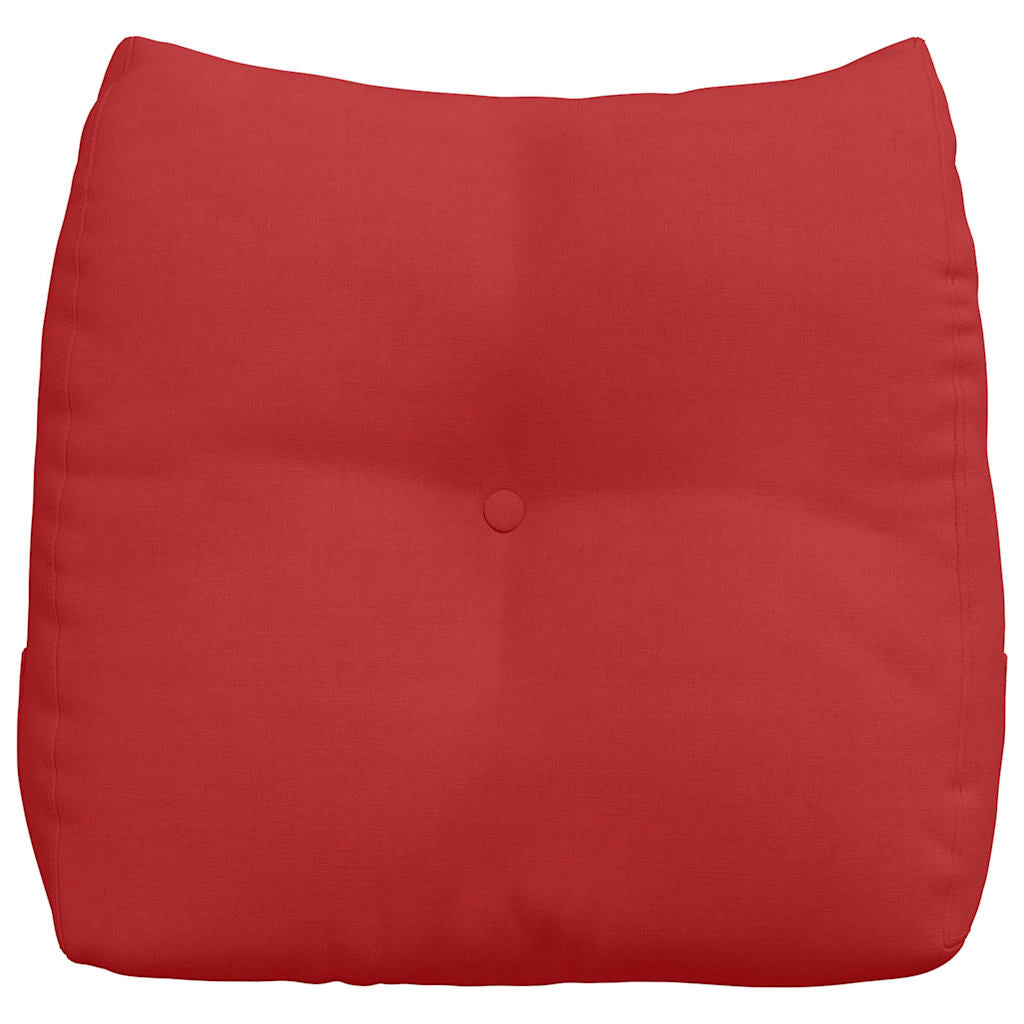 Rücken Kissen Rot 45 x 24 x 50 cm Stoff